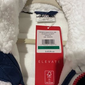 Spyder Boulder women’s fleece full zip jacket
